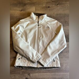 The North Face Cream Softshell Jacket